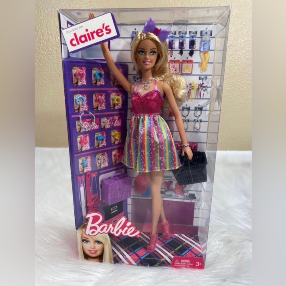 ❌SOLD❌Claire’s Barbie doll